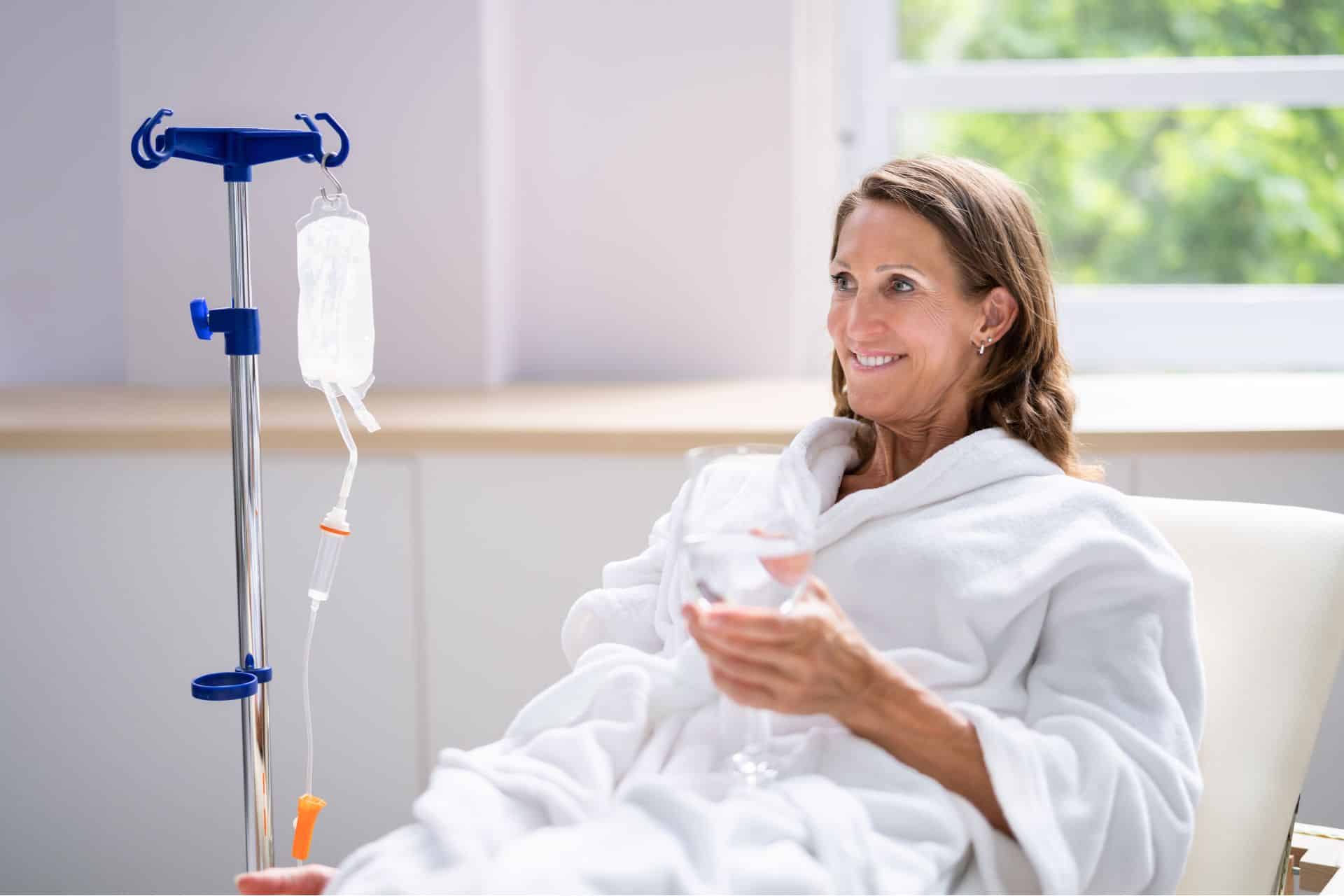 Calm and welcoming IV therapy setting near Chiswick