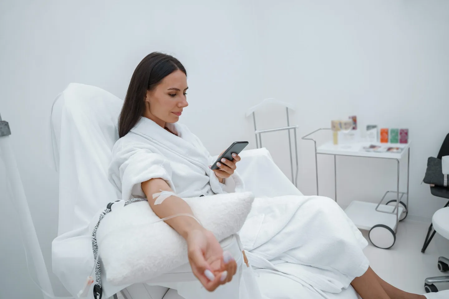 Vitamin-containing IV drip consultation in Chiswick